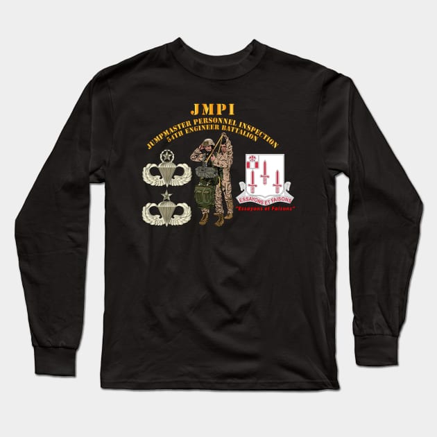 JMPI - 54th Engineer Battalion Long Sleeve T-Shirt by twix123844